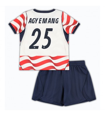 Förenta stater Patrick Agyemang #25 Replika Hemmatröja Barn VM 2026 Kortärmad (+ Korta byxor)